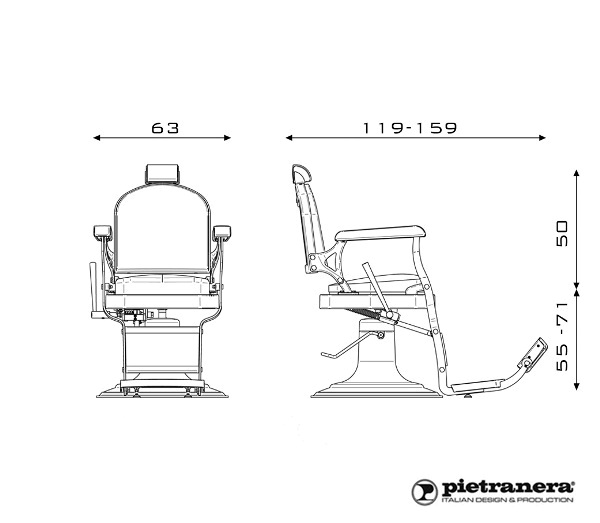 Кресло парикмахерское 5'60 5