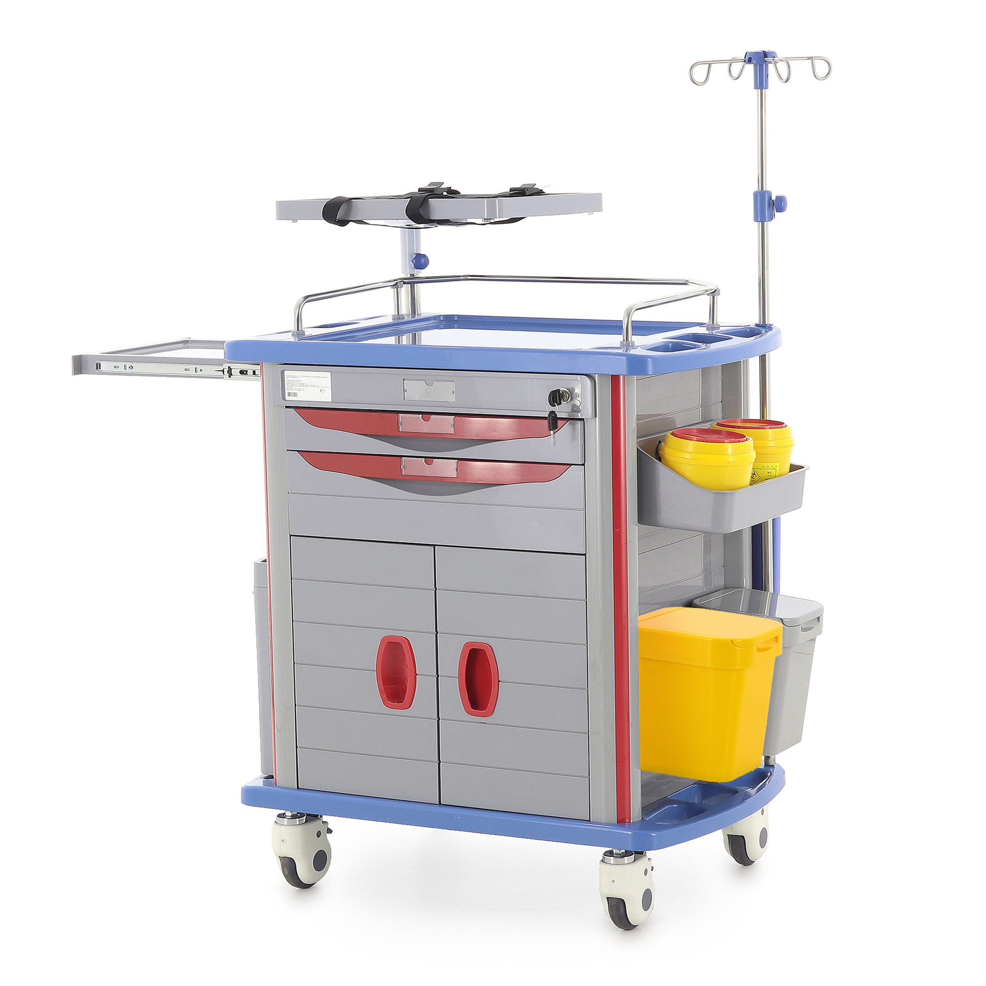 Тележка медицинская ЕТ850-02 ТМ-021АН-00 3