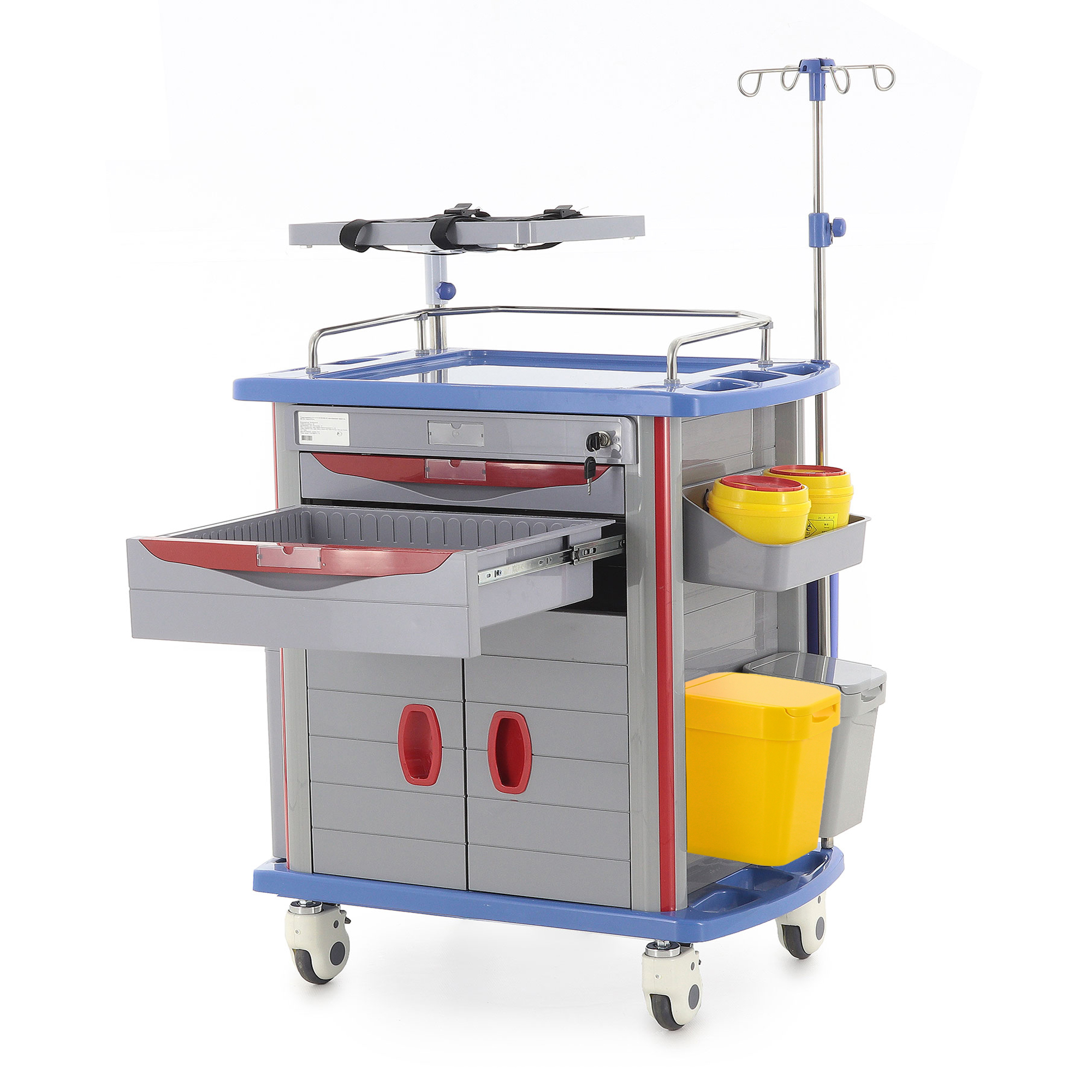 Тележка медицинская ЕТ850-02 ТМ-021АН-00 4