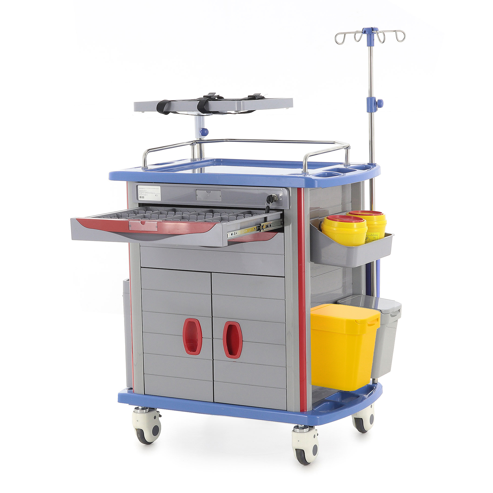 Тележка медицинская ЕТ850-02 ТМ-021АН-00 5