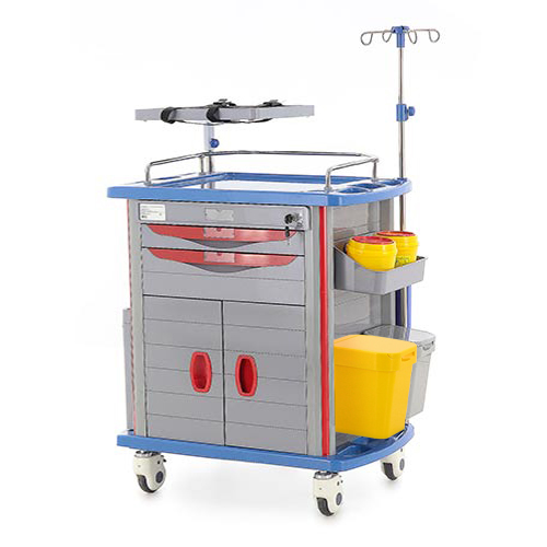 Тележка медицинская ЕТ850-02 ТМ-021АН-00 6
